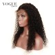 Deep Curly 250 Density Lace Front Wig Human Virgin Hair For Black Women
